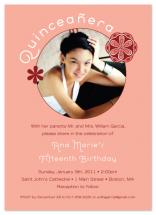 Quinceañera Floral Inv... by The Lettered Set