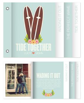 tide together Minibook Cards