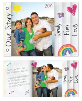 Our Story Doodles Minibook Cards