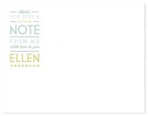 Little Note by Moglea