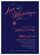 Love and Marriage by Paper Dahlia