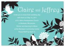 Feathers and Dahlias by LindyLou Design