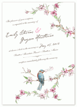 Blue Bird of Happiness by cadence paige design
