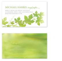 Watercolor Vineyard by Jill Means