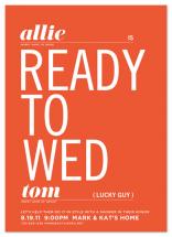 Ready to Wed by pottsdesign