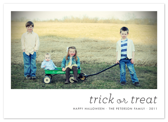 cards - trick or treat by toast & laurel