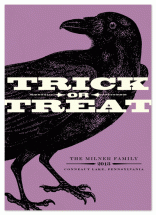 Trick or Treat Raven by Alex Elko Design