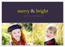 Merry & Bright Holiday... by emily elizabeth stationery