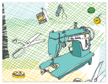 Sew You by Tin Ornament