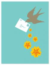 Falling Flowers by Jeni Paltiel