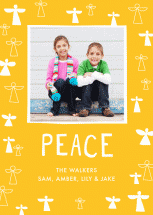 Angels and Peace by Linda and Harriett