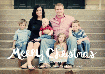 Handlettered Merry Chri... by Linda and Harriett