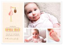 Sweet Stork by Three Kisses Studio