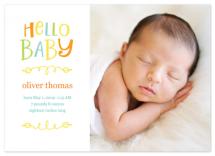 Colorful Squiggly Hello... by Vicky Barone