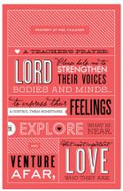 A Teacher's Prayer by Cheer Up Cherup