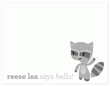 Lil' Racoon by Mandy Gordon