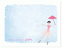 The Ballerina by Cecile Paper Lounge