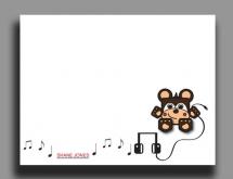 Music Bear by Danielle  Kasony