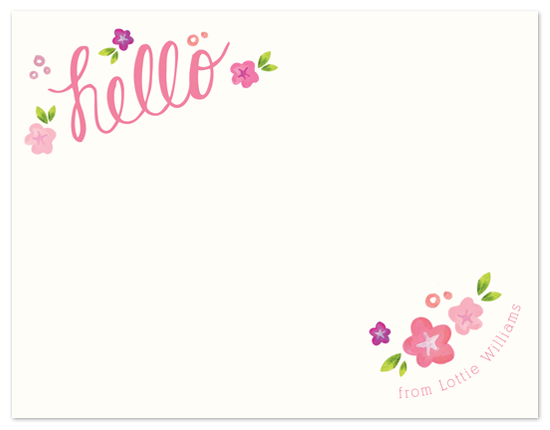 personal stationery - Priss Pot