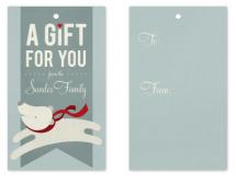 Polar Gift Tag by Heather Francisco