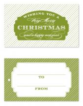 Merry Label by Sarah Brown