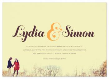 Reminisce Wedding Invitations