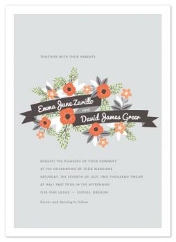 Floraline Wedding Invitations