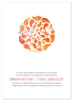 Tropicana Wedding Invitations