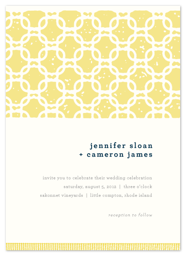 wedding invitations - sail away by Jennifer Wick