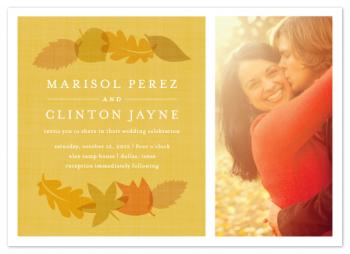 autumn daze Wedding Invitations