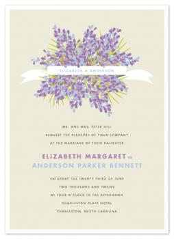 Lilacs Wedding Invitations