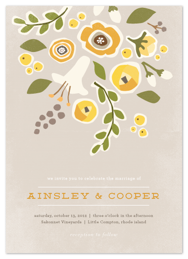 wedding invitations - summer's end by Jennifer Wick