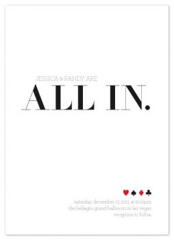 All In Wedding Invitations