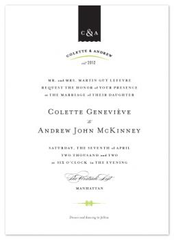 Splendid Wedding Invitations