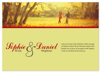 Sophisticated Love Wedding Invitations