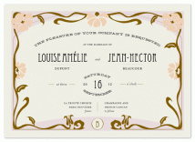 Champagne & French Canc... by Cecile Paper Lounge
