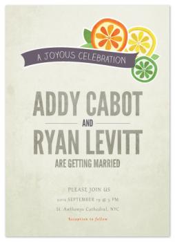 Main squeeze Wedding Invitations