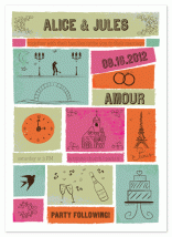 Paris Doodles by Cecile Paper Lounge