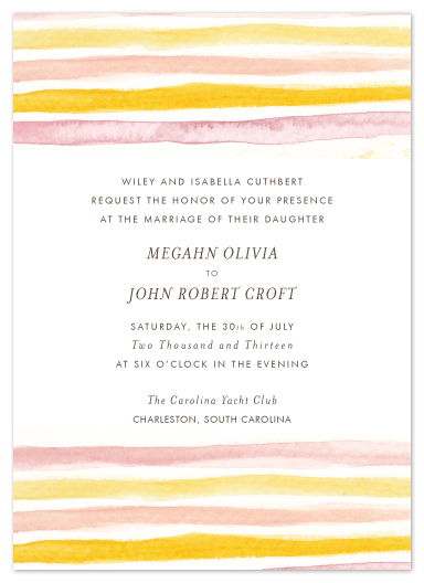 wedding invitations - Pollen by beth perry DESIGN