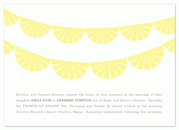 High Strung Wedding Invitations