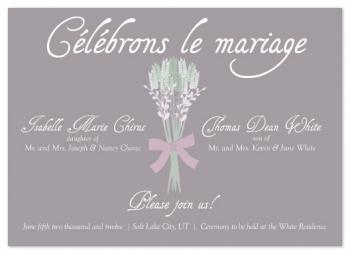 Celebrate Marriage Wedding Invitations