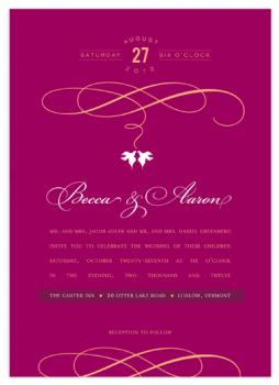 Dove Birds Wedding Invitations