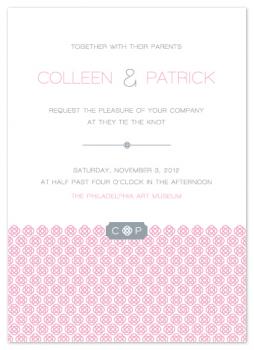 Irish Love Knots Wedding Invitations