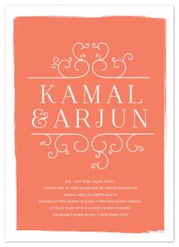 darjeeling Wedding Invitations