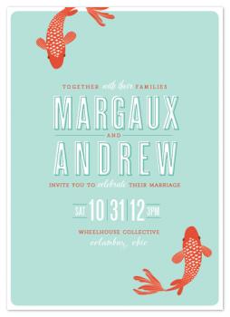 nishikigoi Wedding Invitations