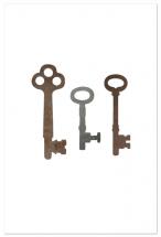 Vintage Keys by Stacey Meacham