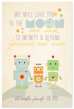 Robot Family by Dawn Jasper