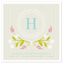 Initial Wreath by Kristie Kern