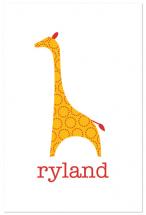 Patterned Giraffe by Ampersand Design Studio