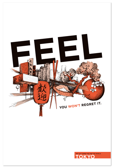 art prints - see the world: Tokyo 3 of 3 by pottsdesign